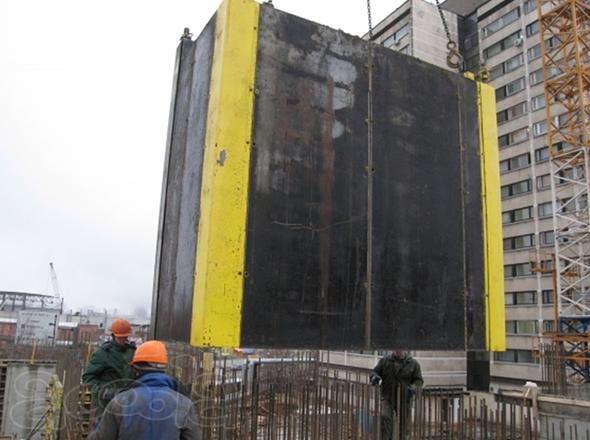 Опалубка лифтовых шахт