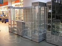 Торговое оборудование из стекла